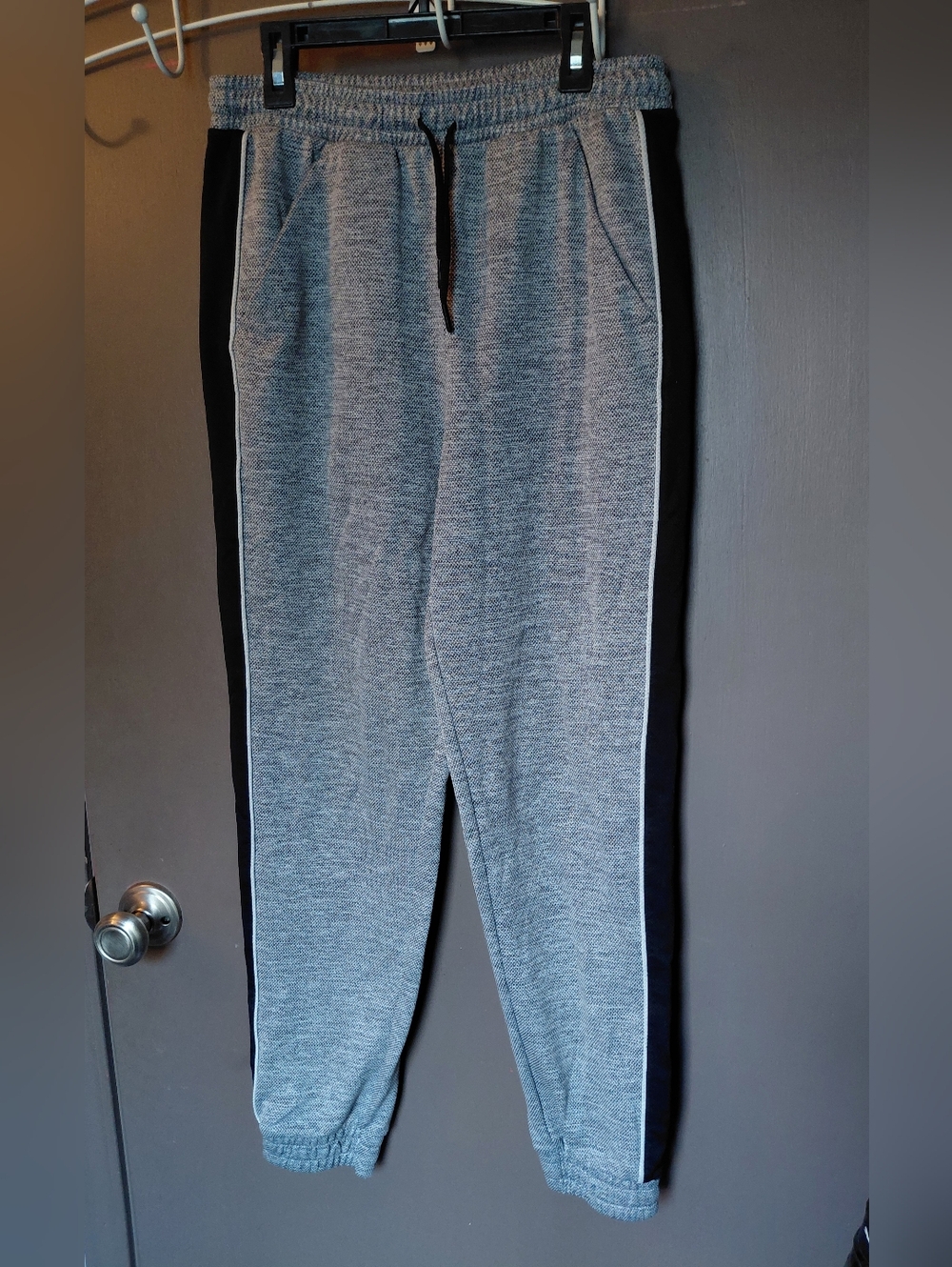 MSX By Michael Strahan Mens Gray Sweat Pants